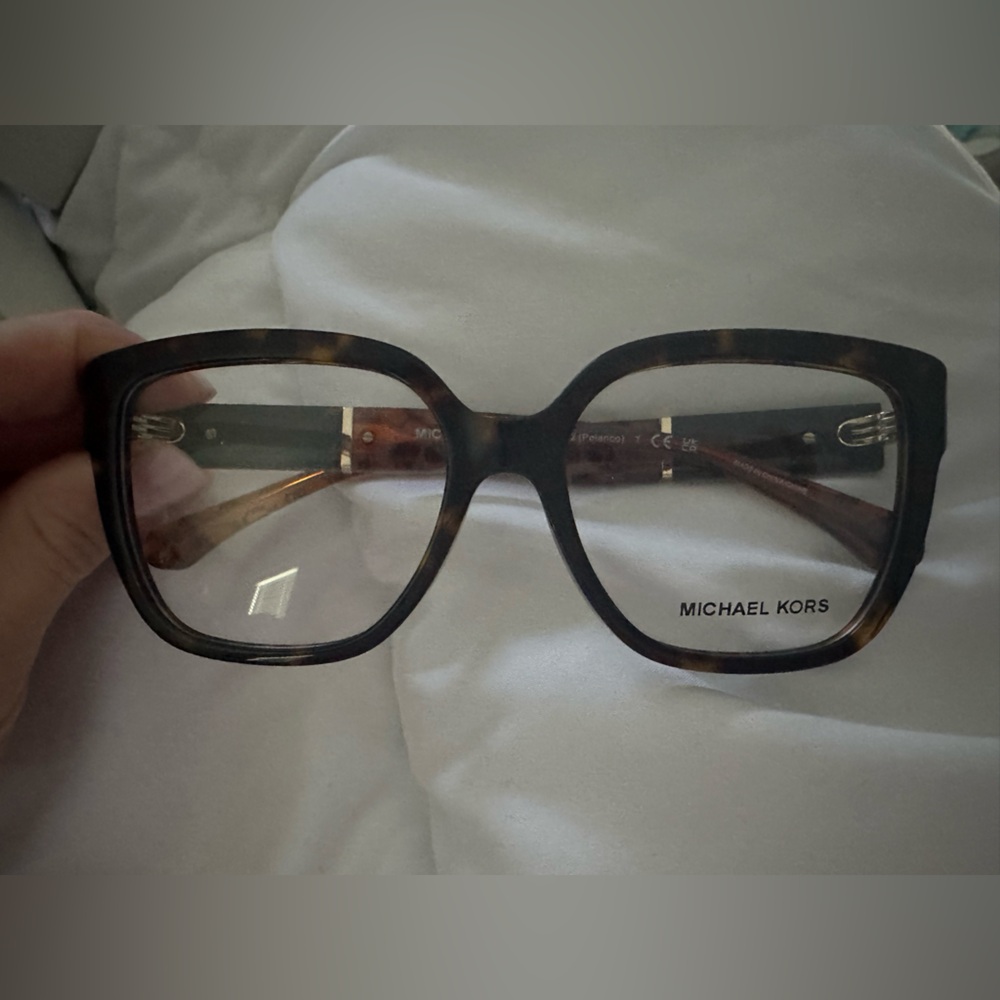 Michael Kors Women's Tortoise Square Frame Glasses